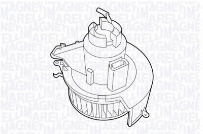 MAGNETI MARELLI 069412668010 -  Электродвигатель, вентиляция салона